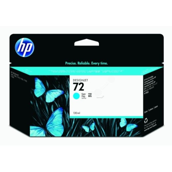 HP 72 (C9371A) 130 ml Cyan original tinta